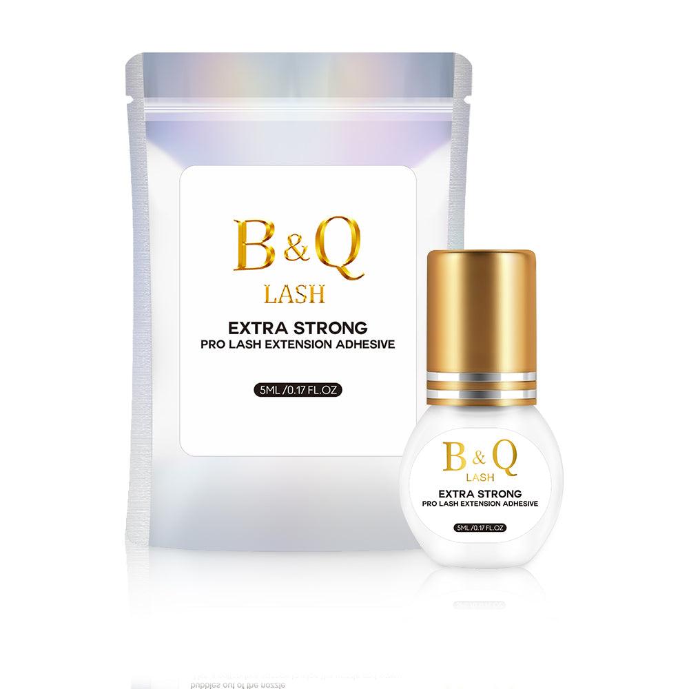Extra Strong Eyelash Extension Glue 5ML 1-2 Sec Dry Time - B&Q Lash