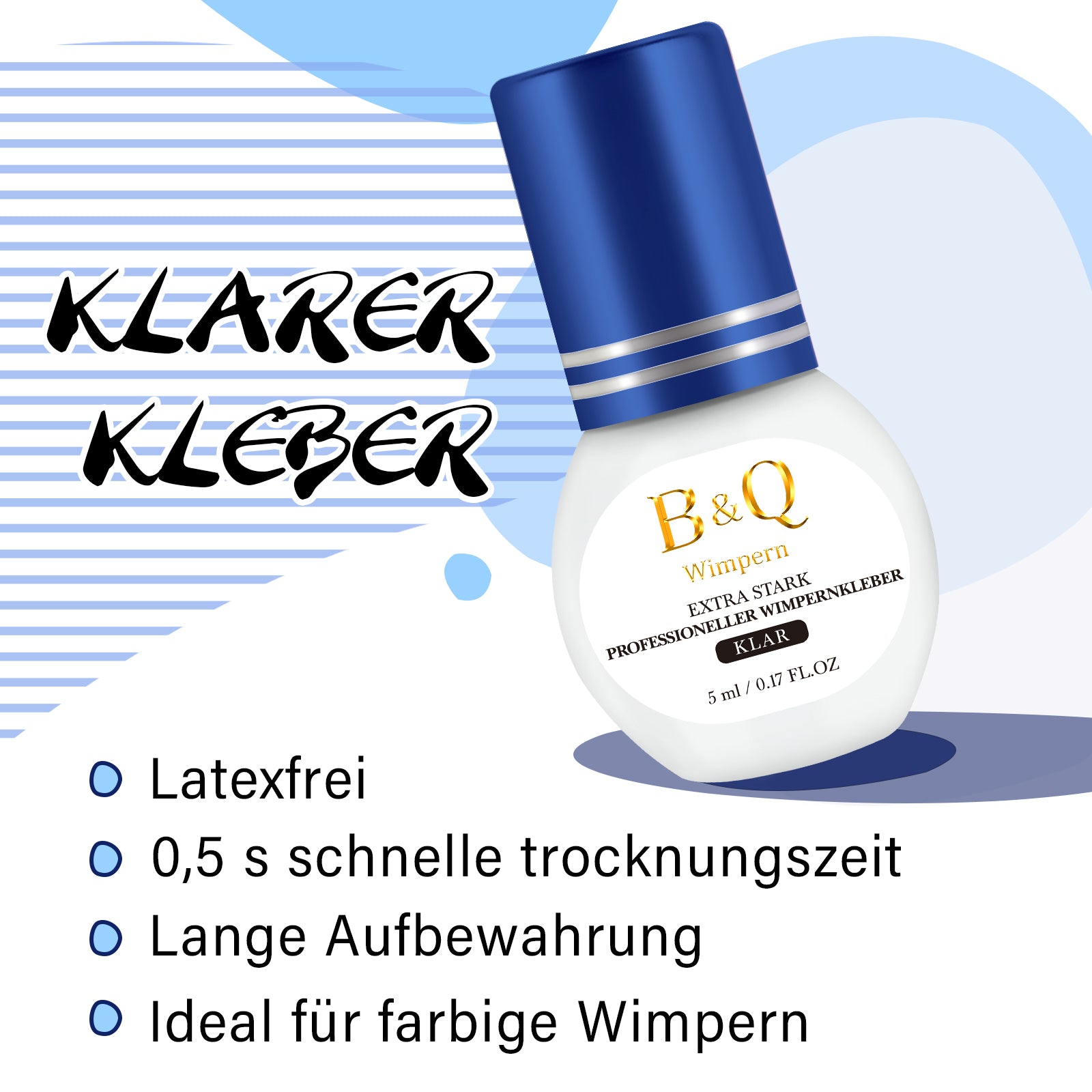 50 Stück Kleberhalter Für Wimpernverlängerung - Kleine Töpfchen Zum Sauberen Und Schnellen Arbeiten